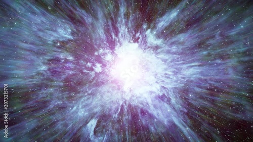 Nebula Forms Brightly in Cosmic Space