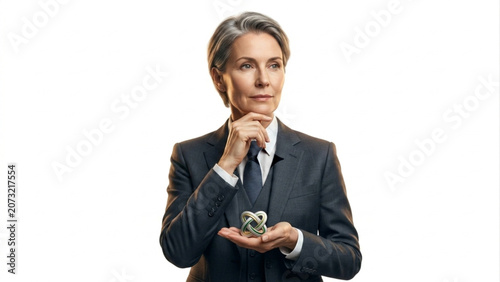 Business leader maintaining ethical standards