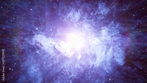 Glowing Cosmic Nebula Expands in Deep Space