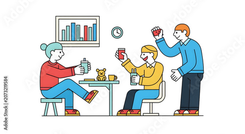 People Playing Poker Cards Together.
