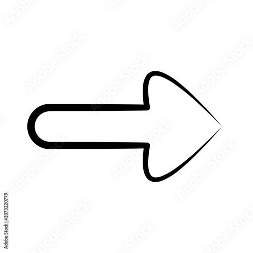 right arrow icon. right arrow simple icon. right arrow modern. vector arrow right. illustration arrow.