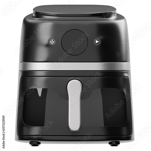 Black Air Fryer Appliance