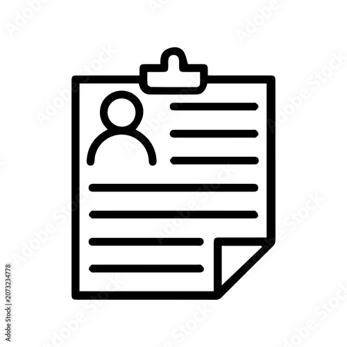 Professional Resume Icon