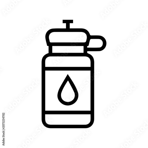 Sports Water Bottle Icon