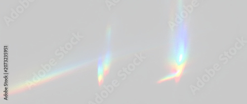 Φωτογραφία Transparent rainbow crystal illustration with diamond sparkle, iridescence glow,