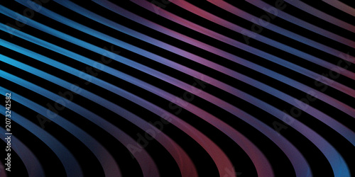 Blue pink and purple wave striped abstract background