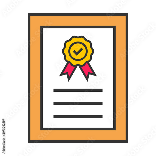 certificate icon