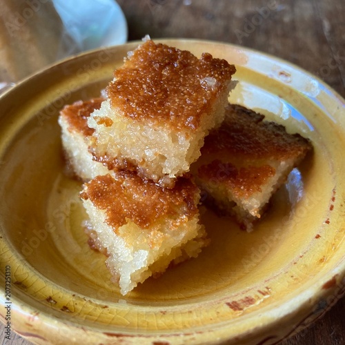 Fotografi Homemade basbousa