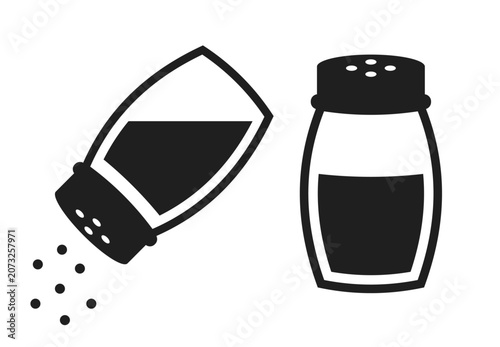 Photos Salt cellar vector icon