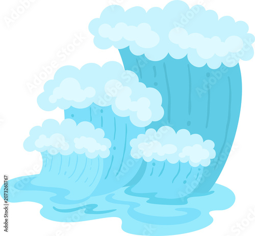 Beach Water Waves