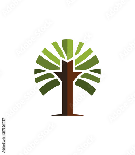 Abstract tree graphic design