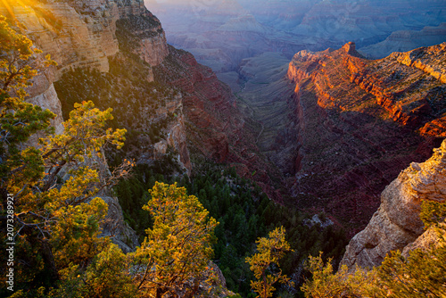 Photography Red rock of the canyon. Arizona and Utah desert. Rocks mountain.