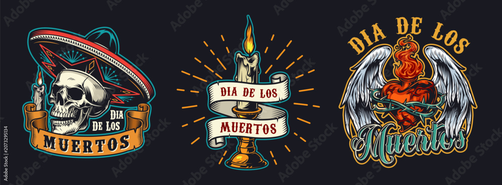 Fototapeta premium Celebrating Dia de los Muertos