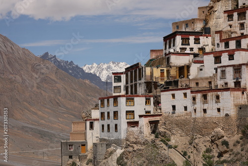 Monastery in hills