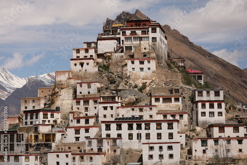 Monastery in hills
