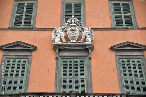 Façade Renaissance à Pisa. Italie