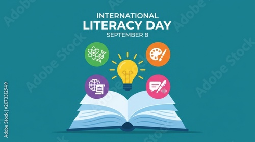 International Literacy Day Icons