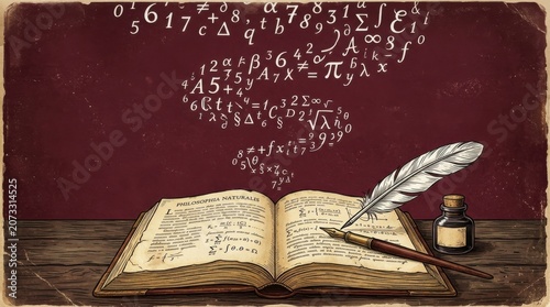 Vintage Writing Concept