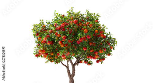 Konstfotografi red apple tree