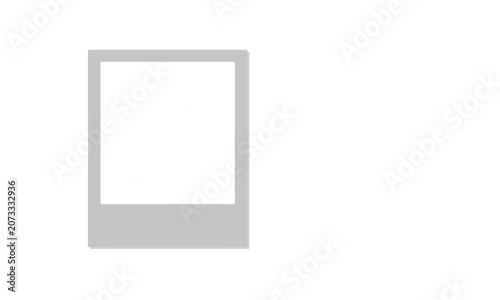 Instant photo frame