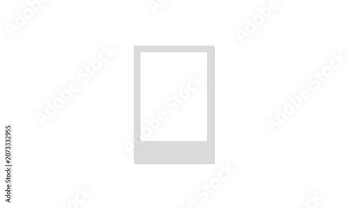 Instant photo frame