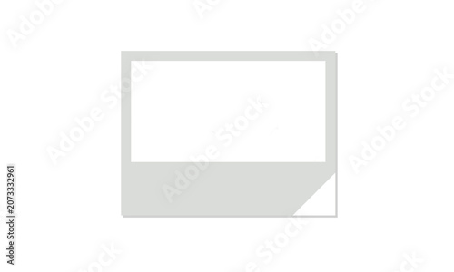 Instant photo frame