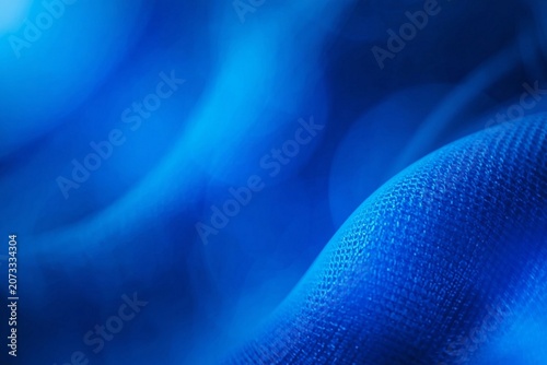 Abstract blue blurred gradient mesh background design for your presentation,	

