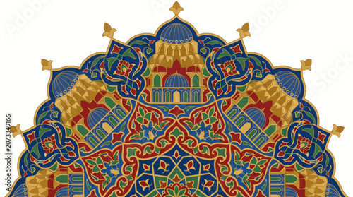 Islamic Geometric Pattern Design.