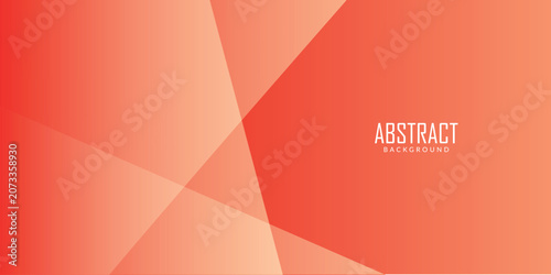 Abstract Red Geometric Background with Dynamic Lines, Orange and Yellow Gradient Shapes, Modern Vector Pattern Texture for Business Banner, Wallpaper, Card and Creative Design Illustration
