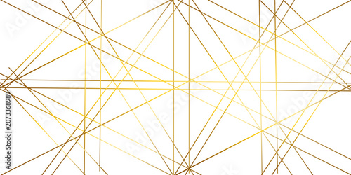 Canvas-taulu Random geometric line pattern on a transparent background
