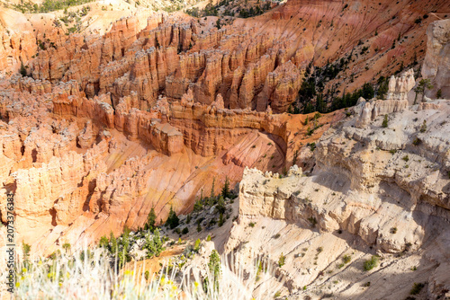 Fotografie Hoodoos seen from Bryce Point in Bryce Canyon National Park, Utah