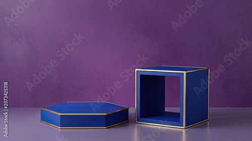 purple box on a dark background
