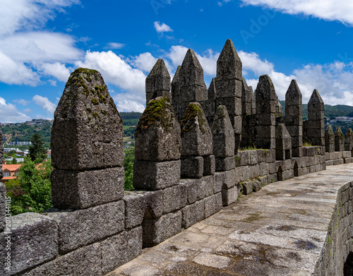 Фотография Guimaraes Castle National symbol of the tenth century.Portugal