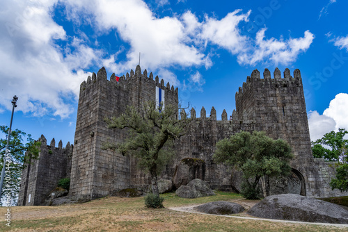 Fotografie Guimaraes Castle National symbol of the tenth century.Portugal