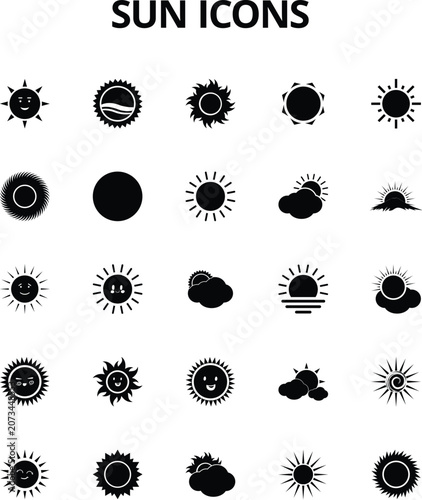 Sun Icons