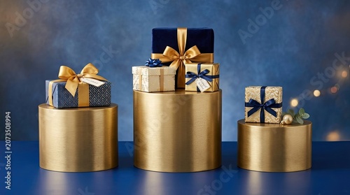 golden gift box