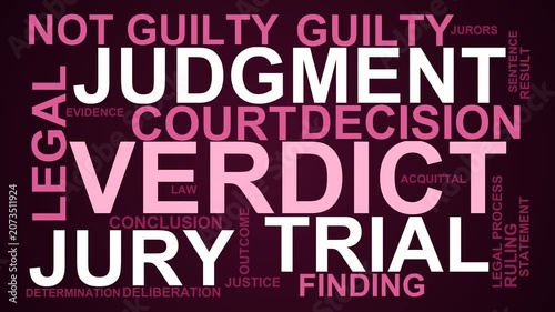 Verdict Word Cloud
