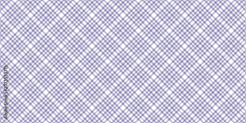 Tableau sur toile Muted violet indigo diamond argyle fine mini check geometric layout, beautiful for classy menswear pocket square prints
