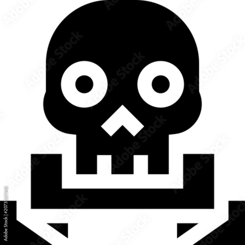Dia de Muertos Heritage Mexico Celebration Skull Culture Icon Set