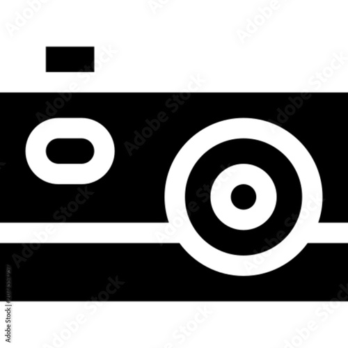 Digital Camera Photography Photo Technology Capture Media Icon Set