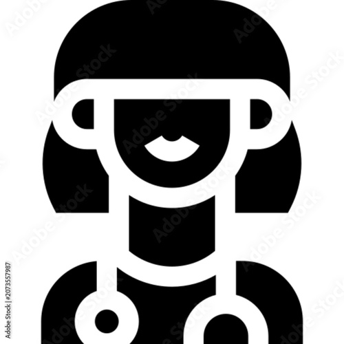 Doctor Medical Healthcare Professional Clinic Physician Icon Set