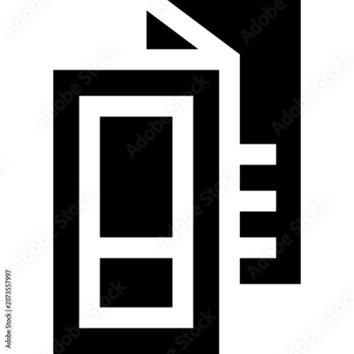 Document File Office Data Business Record Management Icon Set