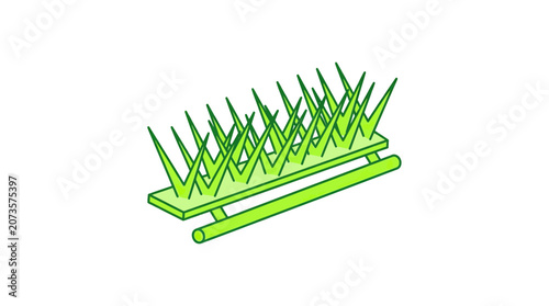 Canvastavla Bird Spikes Deterrent System - Anti Roosting Protection