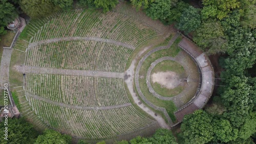 eiligenberganlage - Thingstätte
Tourist attraction in Heidelberg: the amphitheater in Germany.