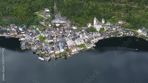Aerial View of Hallstatt, Austria: Attractions in Europe