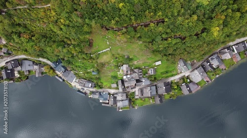 Aerial View of Hallstatt, Austria: Attractions in Europe