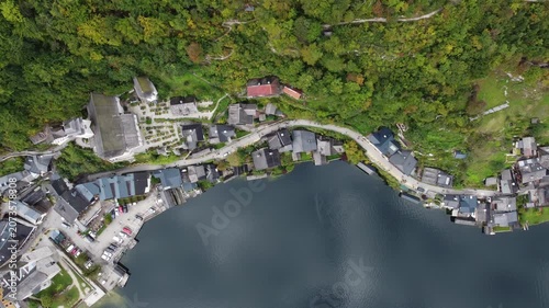 Aerial View of Hallstatt, Austria: Attractions in Europe