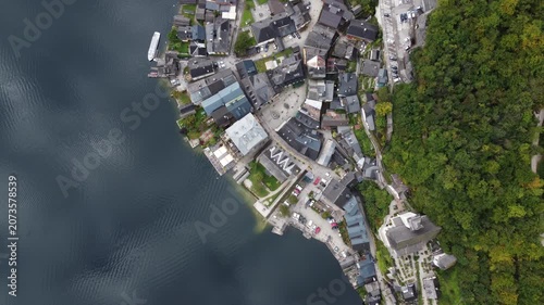 Aerial View of Hallstatt, Austria: Attractions in Europe