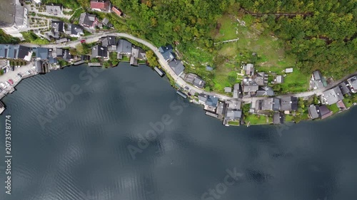 Aerial View of Hallstatt, Austria: Attractions in Europe