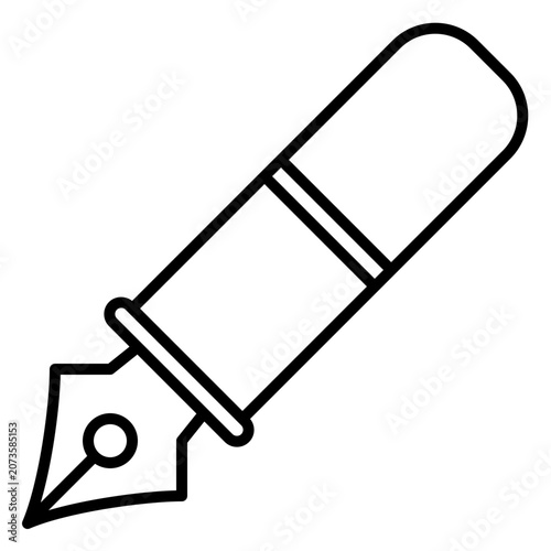 pen icon with line style